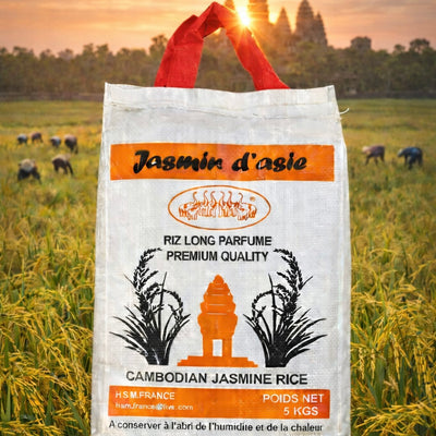 អង្ករផ្កាម្លិះកម្ពុជា Jasmin d'Asie