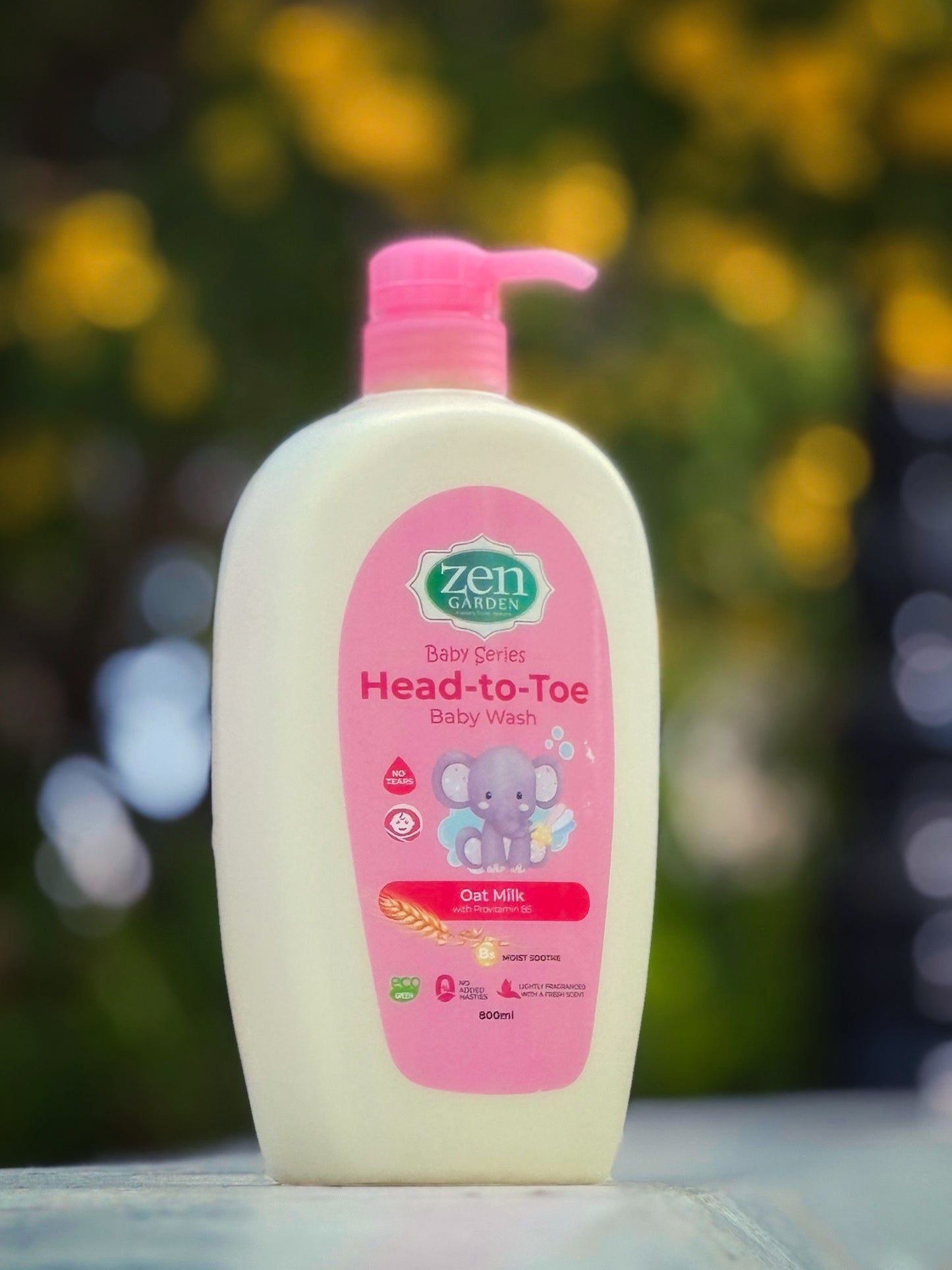 សាប៊ូកក់ និងដុសខ្លួនកូនក្មេង Zen Garden