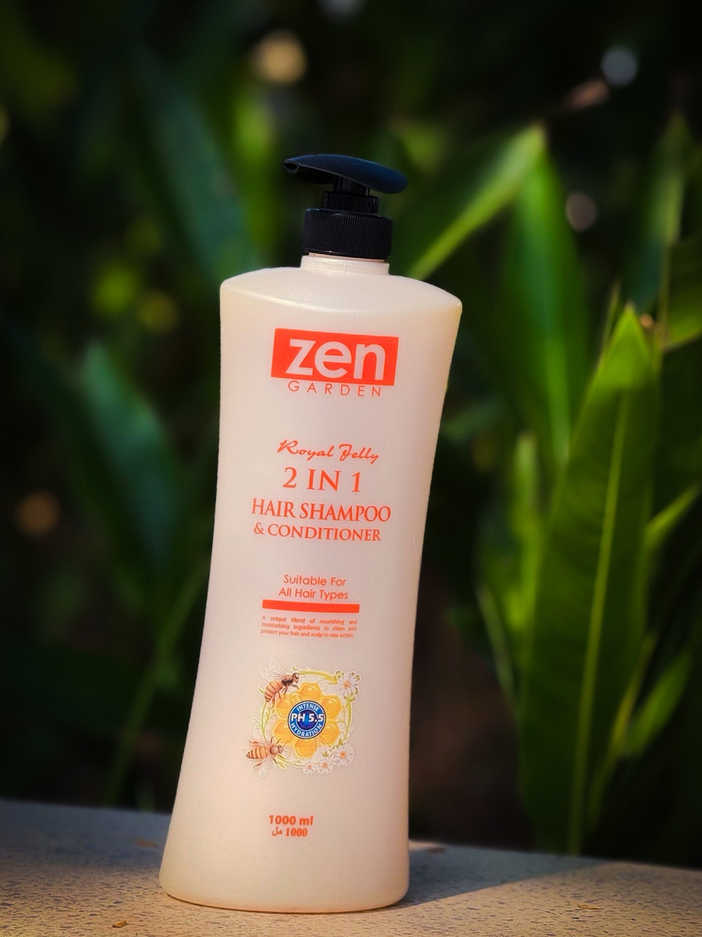សាប៊ូកក់សក់ Zen Garden 2-in-1 (កក់+បន្ទន់)