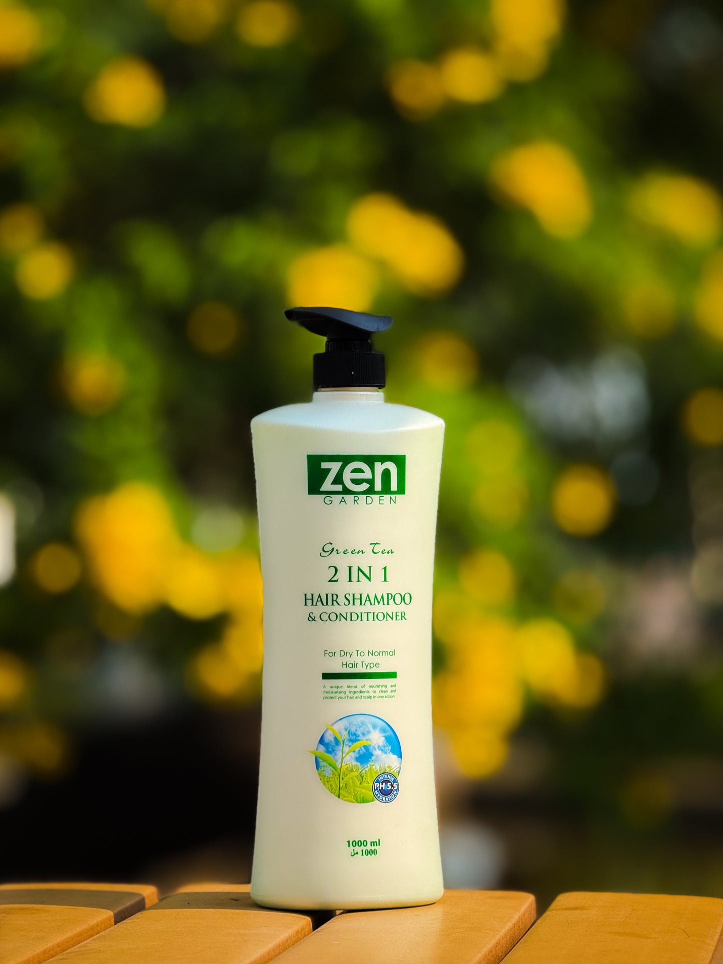 សាប៊ូកក់សក់ Zen Garden 2-in-1 (កក់+បន្ទន់)