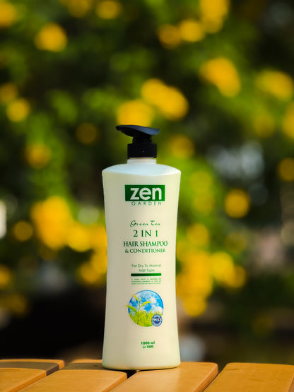 សាប៊ូកក់សក់ Zen Garden 2-in-1 (កក់+បន្ទន់)