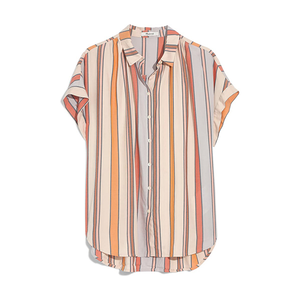 Madewell Towel Stripe Central Shirt