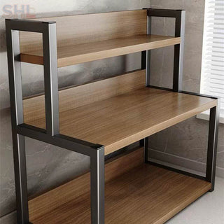 ndustrial Style Bookshelf/Desk Organizer