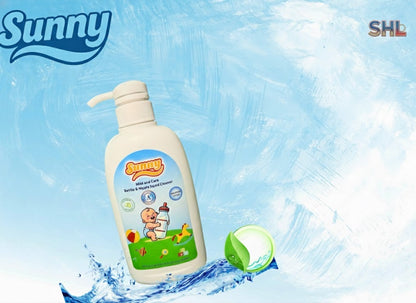 🍼 សាប៊ូលាងដបទឹកដោះគោ Sunny (Mild & Care)
